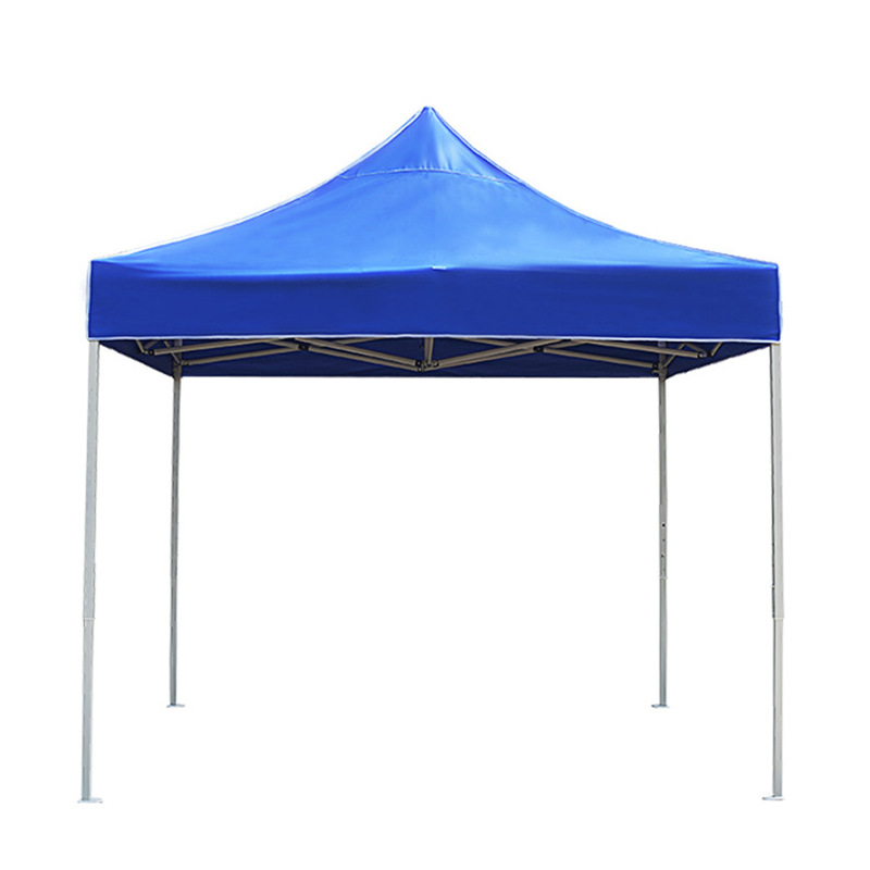 Four-corner outdoor tent advertisement, 3*3 telescopic folding sunshade umbrella, four-legged umbrella, parking and rain shelter, stall Item Picture
