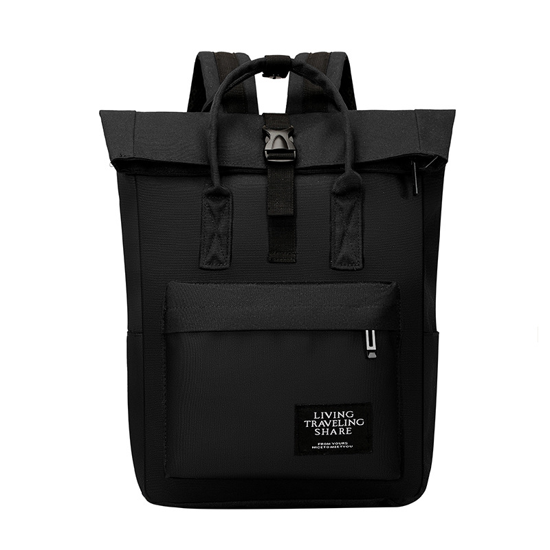 New simple and casual backpack, Korean-style outdoor travel backpack for girls, large-capacity student schoolbag, women's backpack Application Scenario