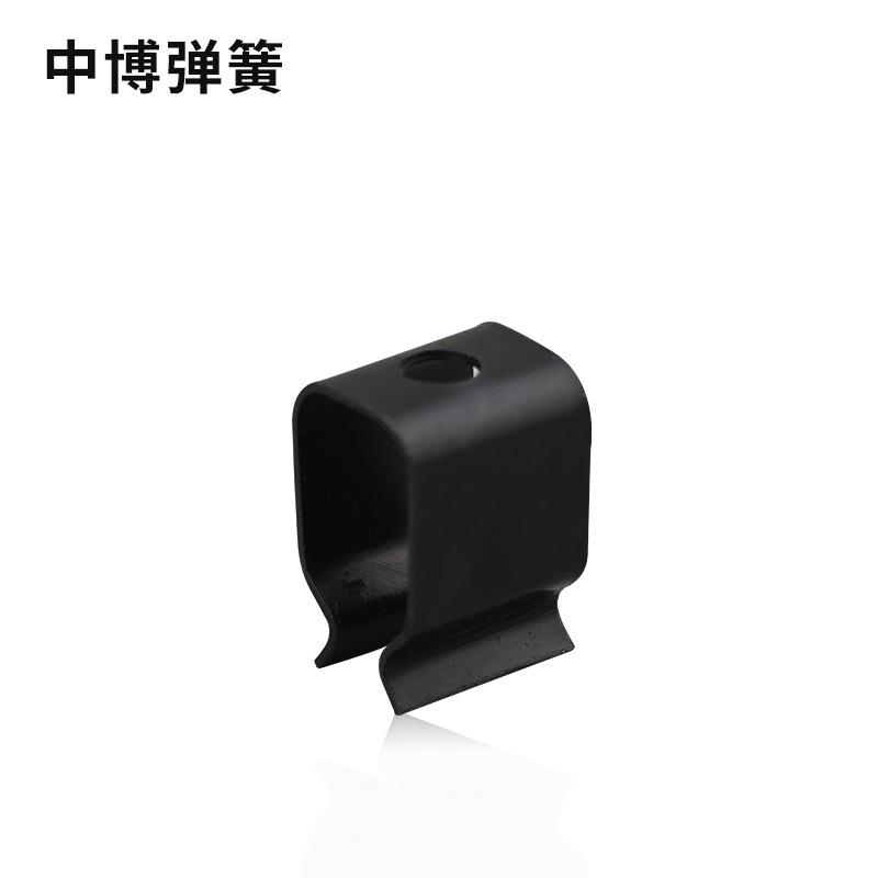 Wire clamping spring piece, positioning spring piece, stainless steel piece, pipe buckle spring piece, wire clamping piece, high-elasticity steel piece spring piece in stock Specification drawing