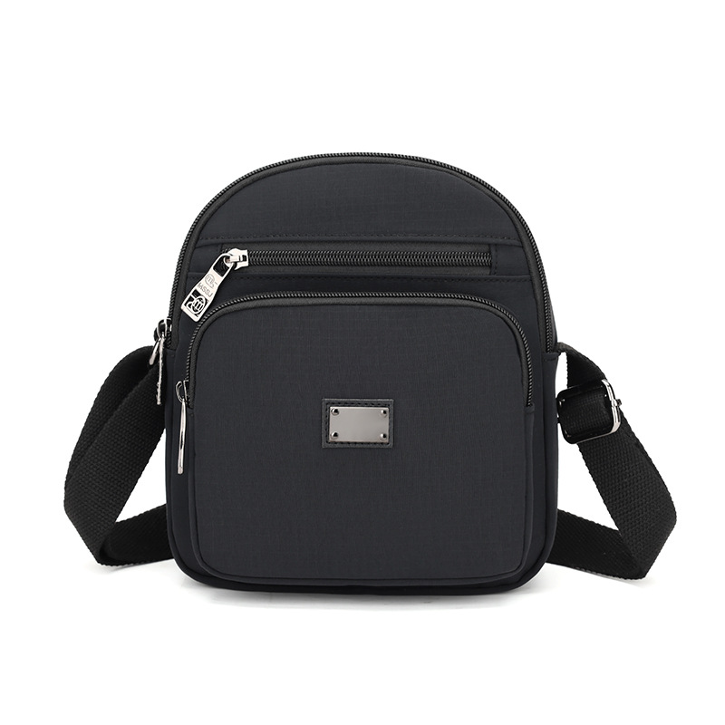 2025 New Korean-style fashionable and versatile single-shoulder bag, multi-compartment crossbody bag, large-capacity casual, simple and lightweight backpack Item Picture