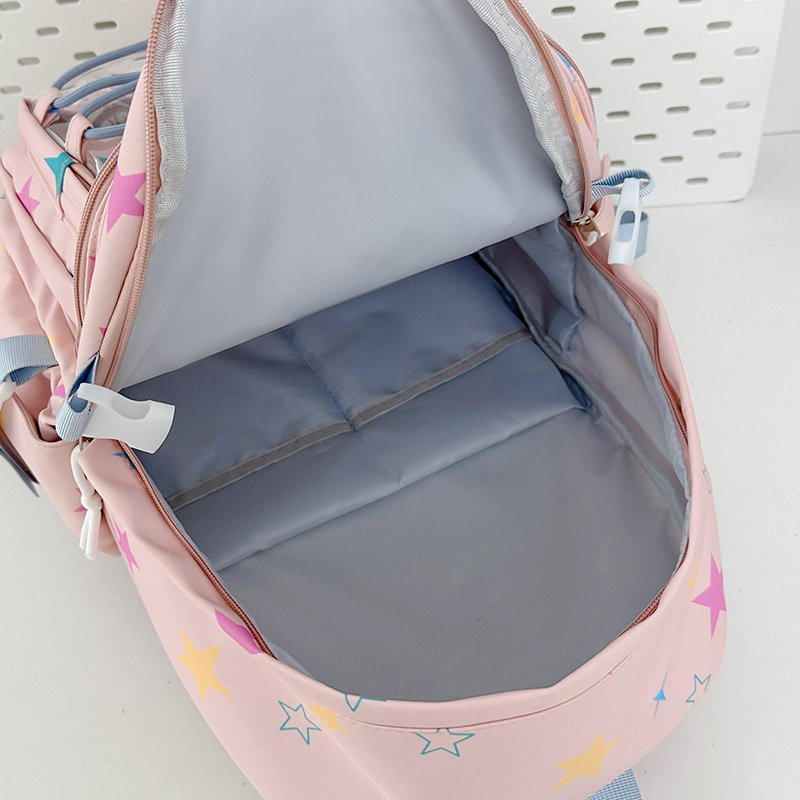 The new cute star-shaped backpack for summer 2025, with an ins style and high appearance standards, is a sweet and transparent bag for junior and senior high school girls Application Scenario