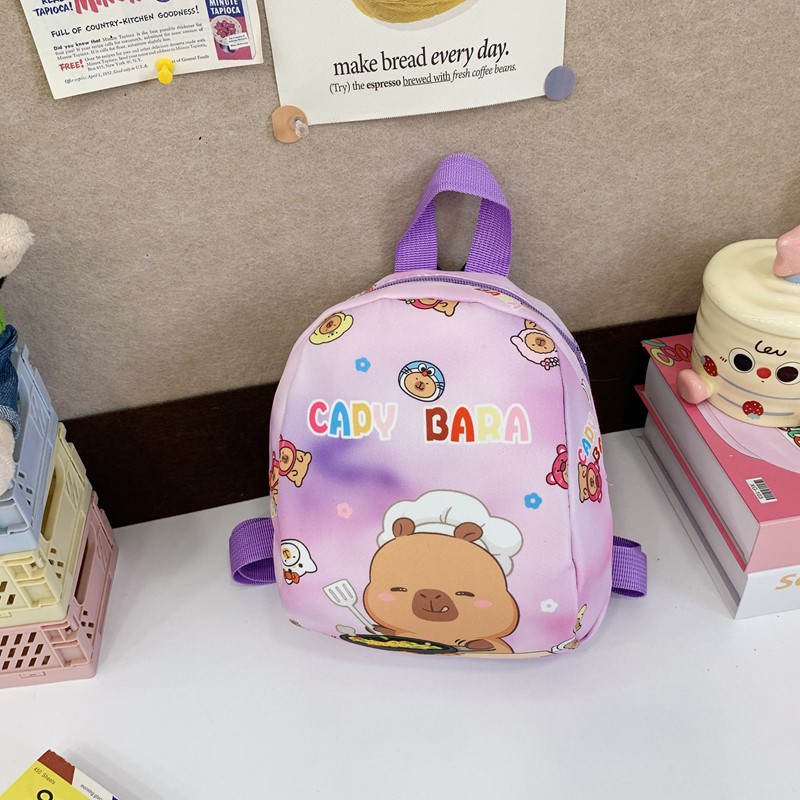 The 2025 summer new cute cartoon children's Korean version lightweight and high-appearancelevel loose change backpack requires a casual backpack details Picture