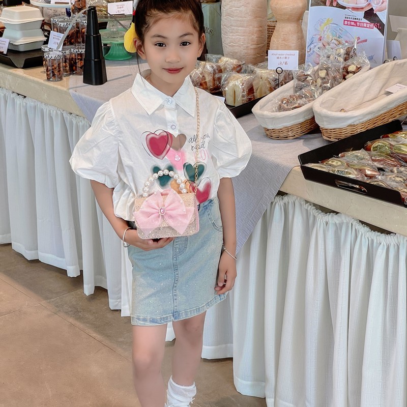 Lace chain pearl mini bag 2025 New style, fashionable and simple, high appearance level, single-shoulder bag, chanel-style crossbody bag details Picture