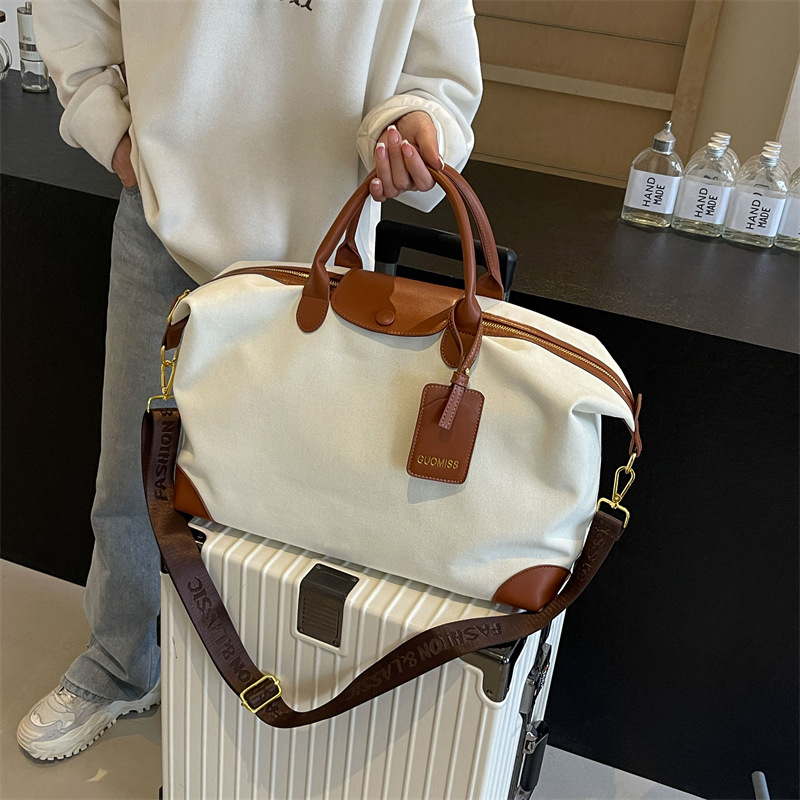 New high-appearance-level sports bags, women's swimming and fitness bags, large-capacity short-distance travel bags, and women's lightweight luggage bags Specification drawing