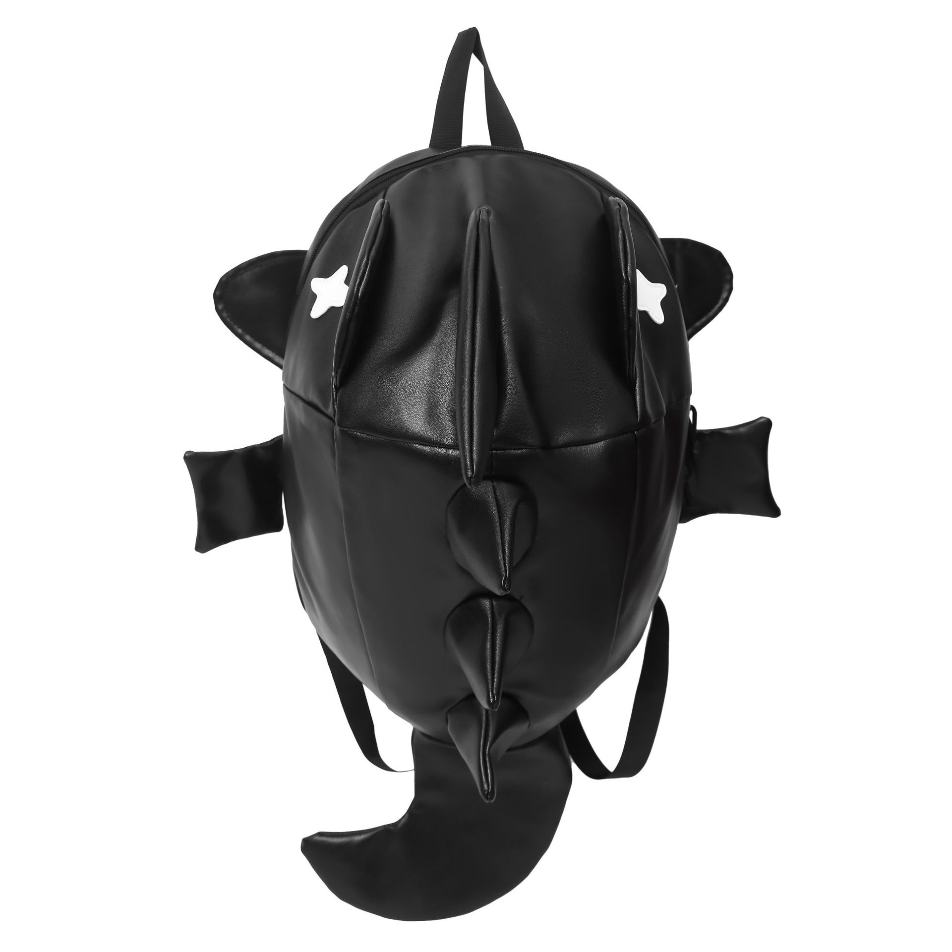 New personalized backpacks for men and women, shark sports and funny Japanese student schoolbags, fashionable and versatile casual backpacks Item Picture