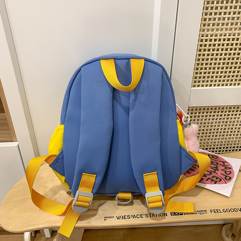 2025 New cartoon cute kindergarten baby schoolbag, super cute Korean-style, lightweight, spine-protecting, stylish and sweet backpack Specification drawing