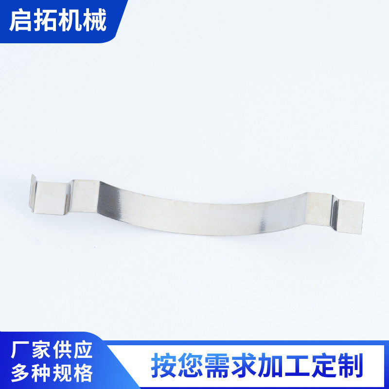 Supply 65 manganese bow-shaped spring bending parts, metal stamping spring pieces, spring pieces, arc-shaped semi-circular spring pieces details Picture