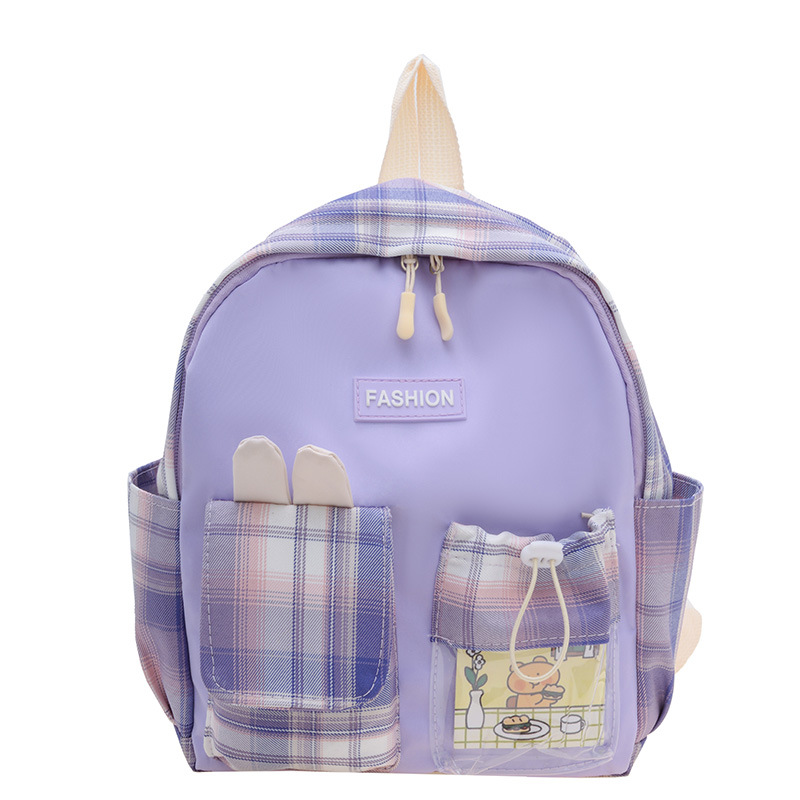 New cute Korean cartoon rabbit children's bag for girls, large-capacity kindergarten schoolbag, versatile and lightweight backpack Item Picture