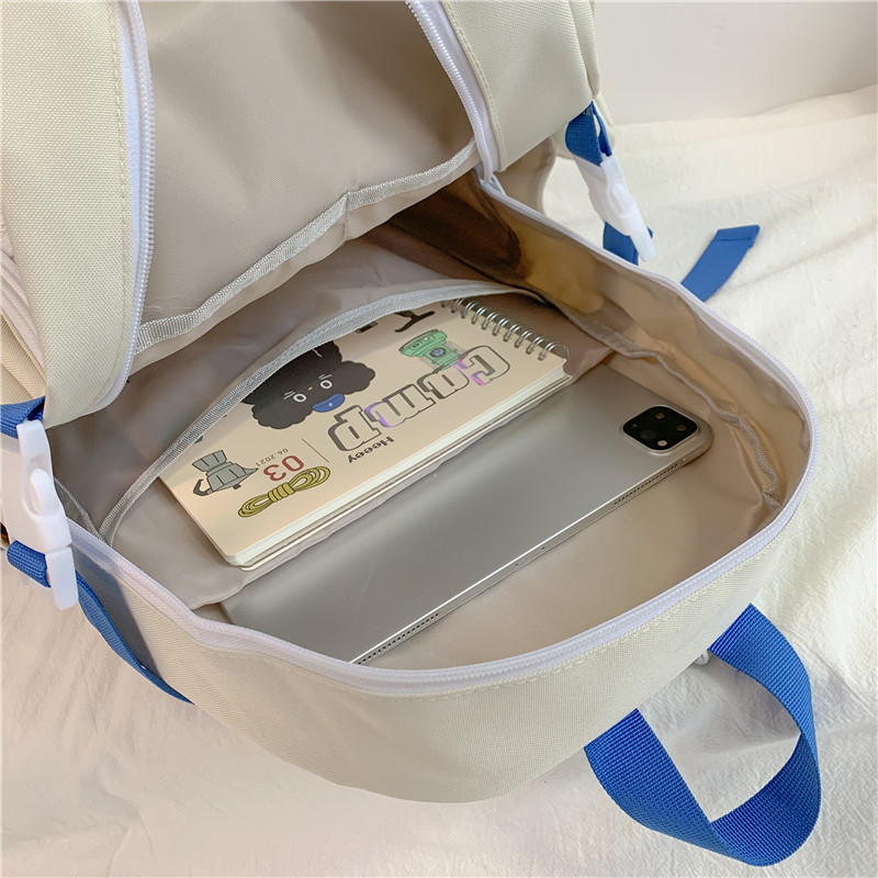 Ins-style Japanese Harajuku vintage girl schoolbag, Korean cartoon soft girl schoolbag, high school student style backpack Application Scenario
