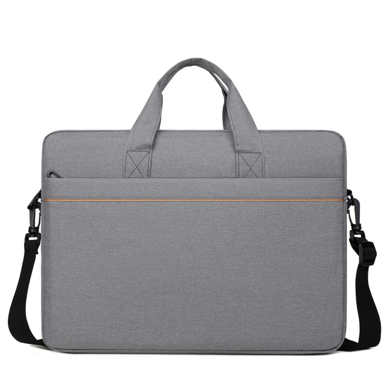 Large-capacity laptop bag, business office bag, fashionable casual information bag, business trip single-shoulder bag, crossbody bag Item Picture