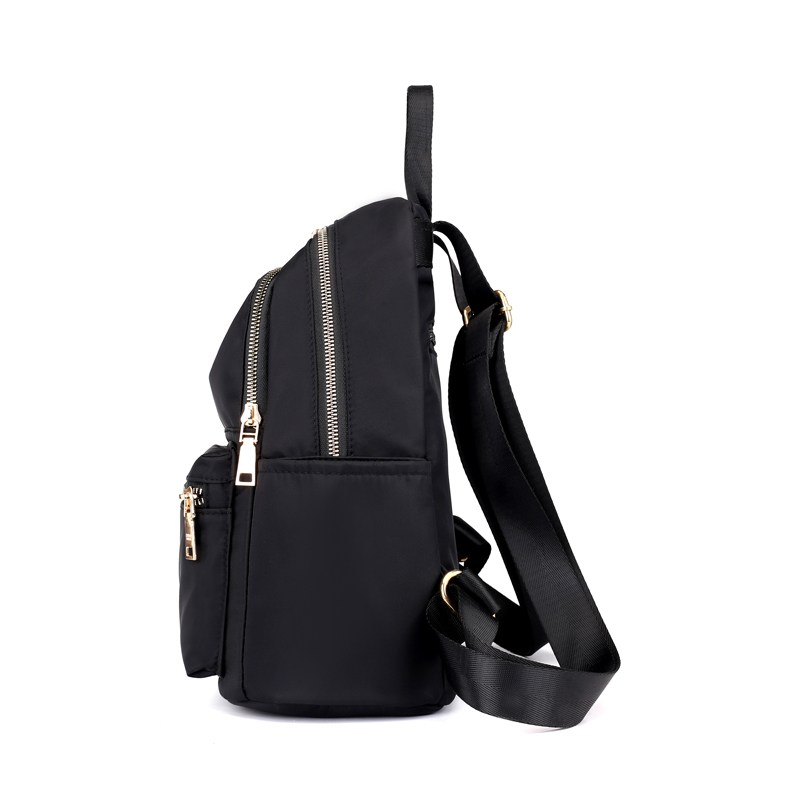 The 2025 new trendy travel Oxford fabric small backpack for women is a versatile and fashionable bag that goes well with women in summer Specification drawing