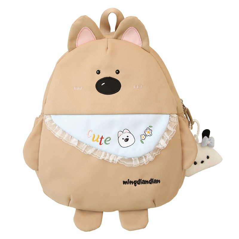 Cute cartoon bear backpack for girls, new lightweight travel backpack for children and girls, shopping and going out bag Item Picture
