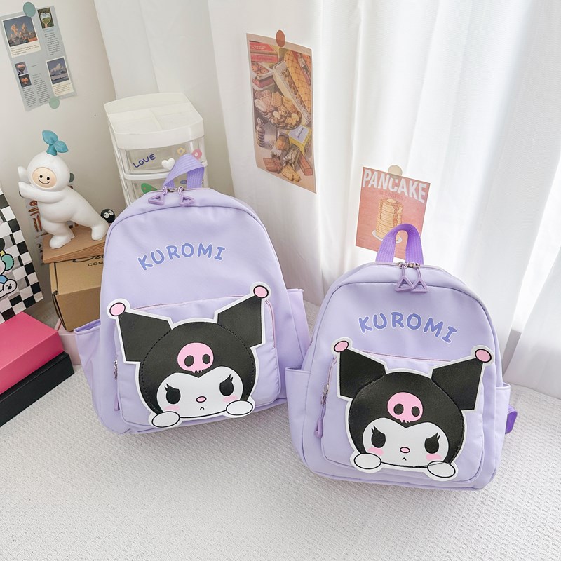 Kindergarten schoolbag for boys, cartoon ultra-light, children's small backpack for going out, fashionable travel bag for little girls, cute backpack Specification drawing