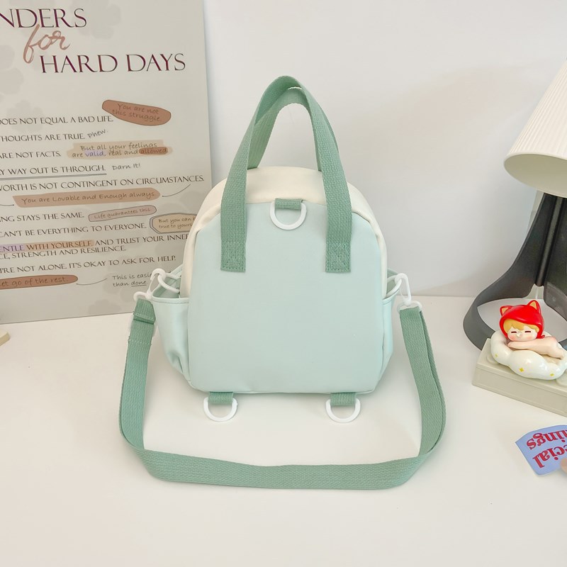 Summer new cute girl crossbody bag, Japanese ins school style three-in-one backpack, high appearance level, versatile pain bag Specification drawing
