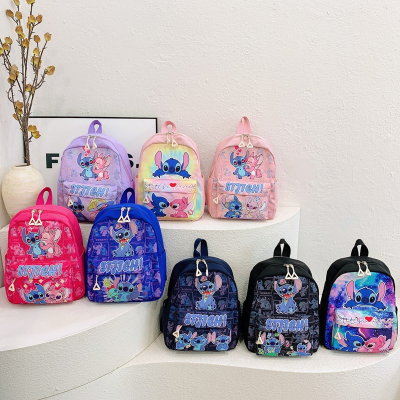 A cute cartoon and anime backpack for children, a new large-capacity kindergarten backpack for winter, and a trendy and fashionable schoolbag full figure