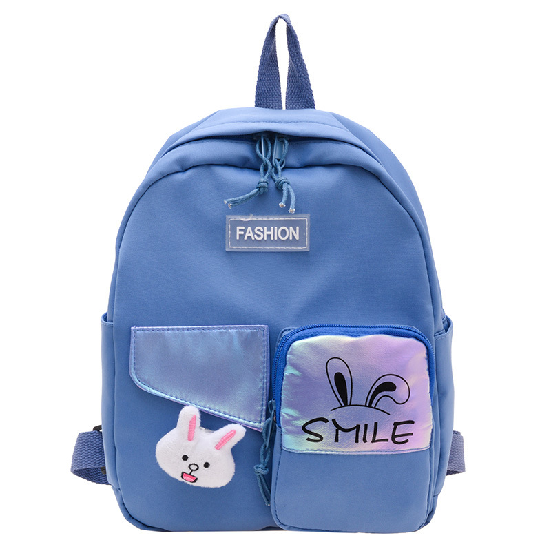 The new cute rabbit backpack is a light and convenient bag for girls to go out and a versatile bag for boys and girls to reduce the burden Item Picture