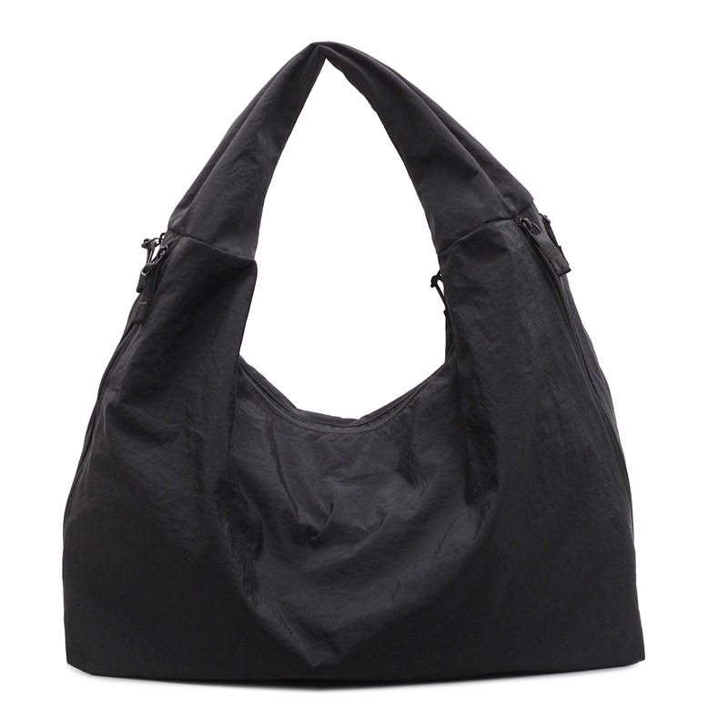 The 2025 new large-capacity versatile tote bag is simple, laid-back, lightweight, and a fashionable commuting and casual underarm bag Item Picture