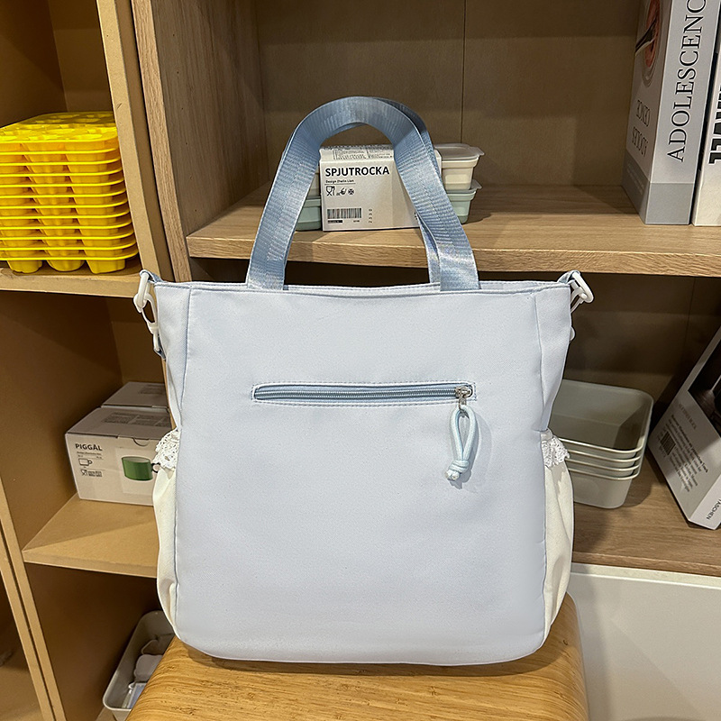 A new high-appearance-level, fresh, sweet, transparent, pain-relieving bag, after-school bag, lightweight and large-capacity backpack from Japanese ins Specification drawing