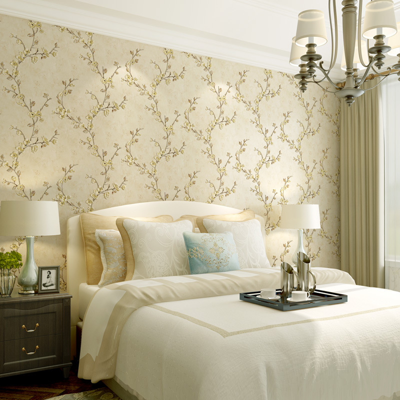 Wholesale American retro wallpaper, 3d stereoscopic country bedroom and living room wallpaper, self-adhesive thickened wall sticker wallpaper Application Scenario