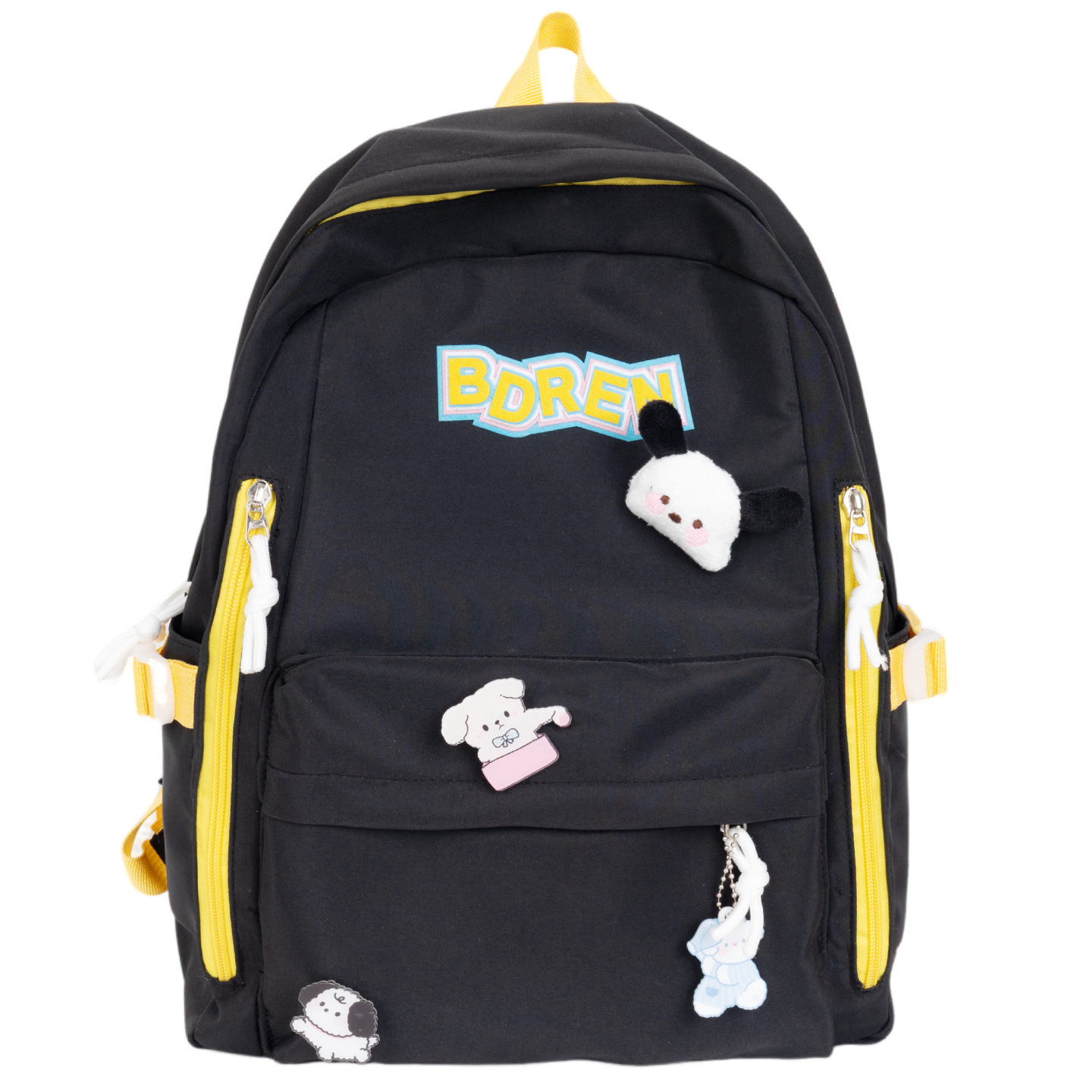 A new, simple, lightweight and versatile large-capacity backpack for junior and senior high school students with a high aesthetic level from Korean Instagram Item Picture