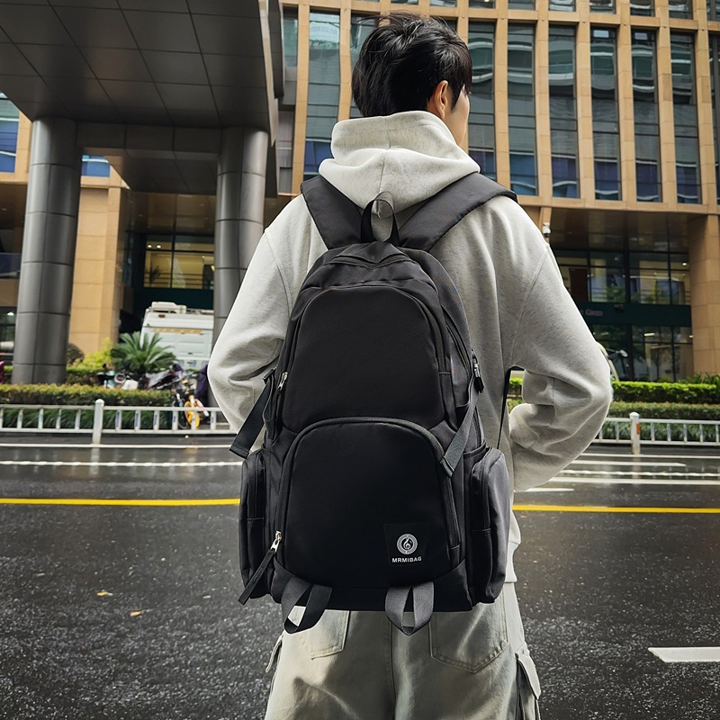 Men's outdoor hiking and mountaineering bag, lightweight and casual travel bag, large-capacity sports trendy brand backpack, student schoolbag for women details Picture
