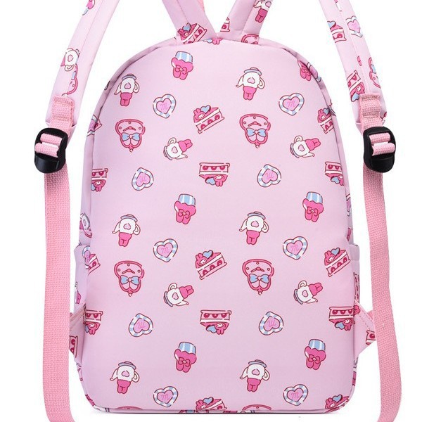 A new, high-quality, fresh, sweet and cute cartoon backpack for kindergarten and primary school students in grades 1-3 Specification drawing