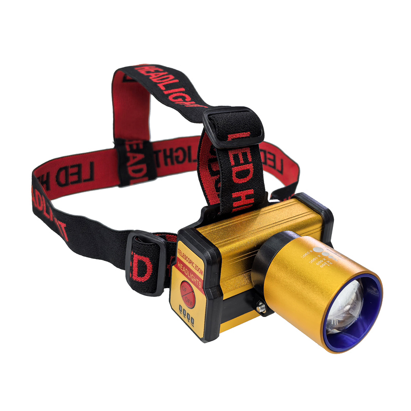 Js-935 USB charging telescopic adjustable white laser headlamp, cycling headlamp, outdoor camping headlamp, miner's lamp, repair headlamp, camping headlamp, fishing headlamp