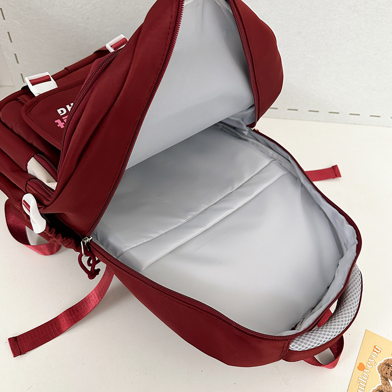 2025 New InS-style Japanese-style backpacks for students in grades three to six with contrasting colors, high-appearance-level middle school backpacks Application Scenario