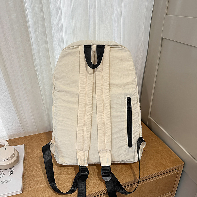 A new high-appearance-level forest-themed ins fresh candy-colored backpack, a lightweight and large-capacity backpack for junior and senior high school students Specification drawing