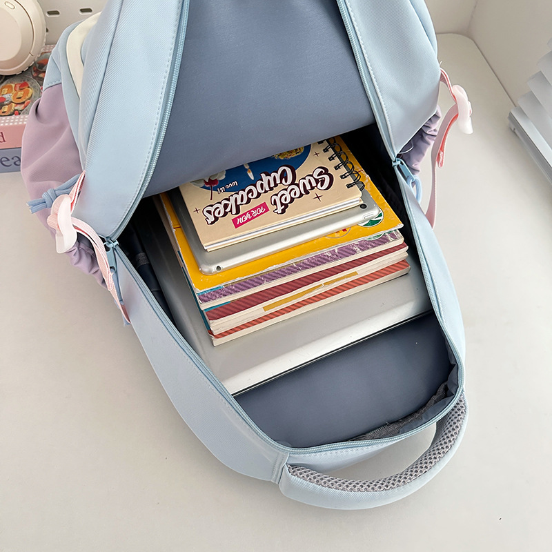 A new Japanese-style Instagram bag with a high aesthetic level, fresh and sweet 2D style, and a large-capacity backpack for junior and senior high school students Application Scenario