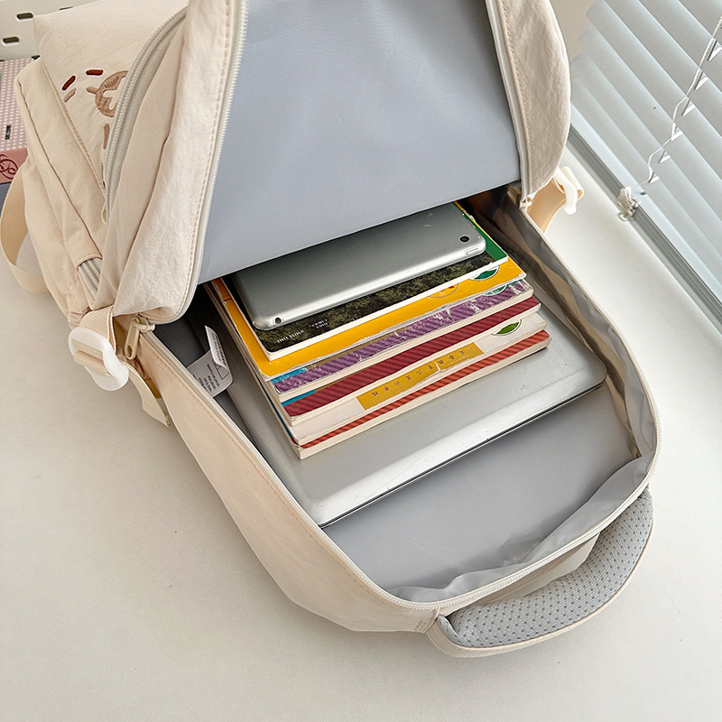 A new Japanese-style Instagram backpack with a high level of appearance, fresh and sweet candy color, is lightweight, simple and has a large capacity Application Scenario