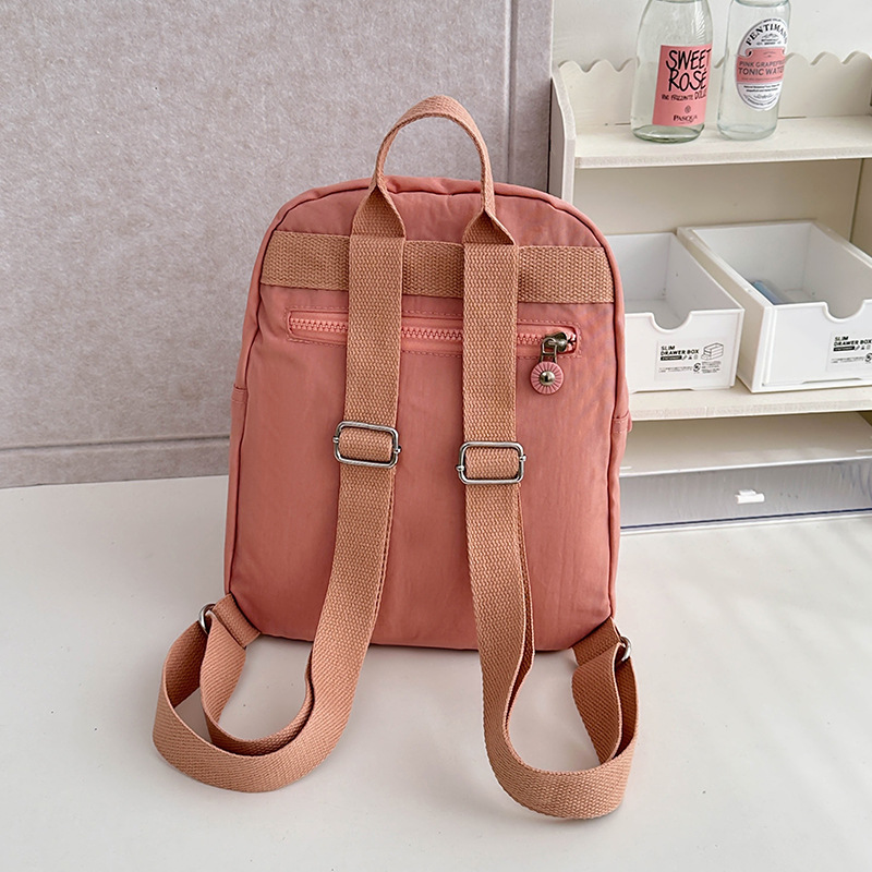 ins Fresh and cute mini Mommy Bag, a small backpack for college students' daily travel, a Korean version of a girl's commuter backpack Specification drawing