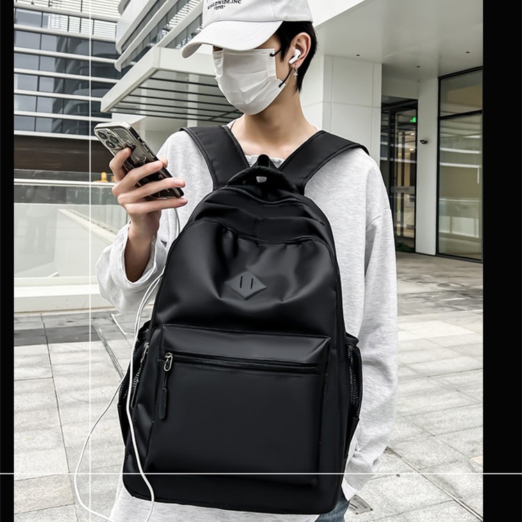 Cross-border backpacks for men, middle and high school students, large-capacity travel bags, casual backpacks, wholesale for foreign trade Specification drawing
