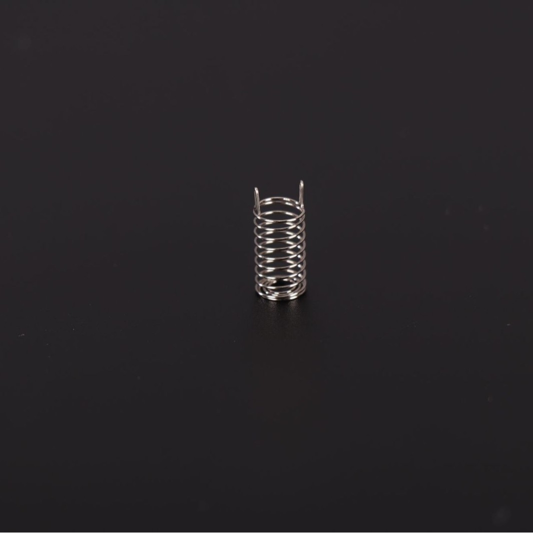 Customized stainless steel small spring battery pressure spring, touch spring, precision compression induction switch spring, key spring details Picture