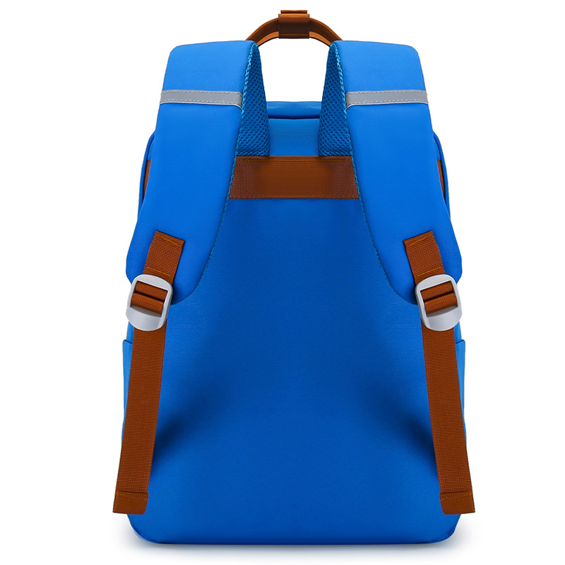 2025 New large-capacity children's hand-held tutorial bag, versatile, lightweight, waterproof backpack, casual training book bag Specification drawing