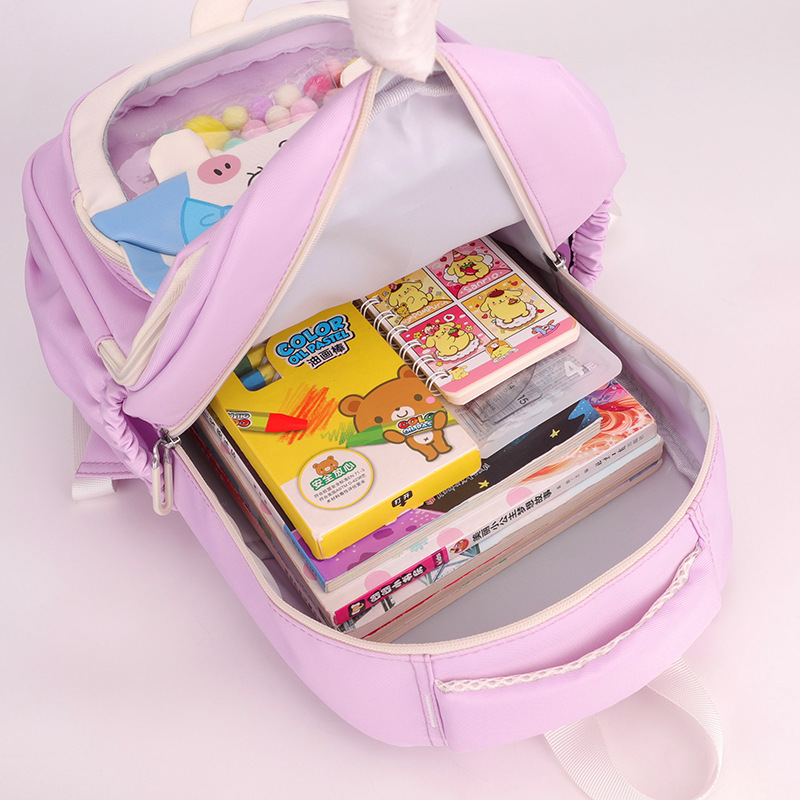 Primary school backpack for boys from grades three to six, large-capacity schoolbag for girls, 2024 new style of backpack for reducing burden and protecting the spine Application Scenario