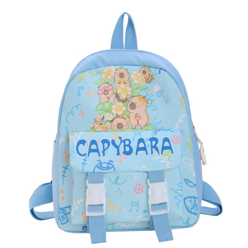 New cute cartoon children's bag for kindergarten boys and girls aged 3-5, casual outdoor travel backpack Item Picture