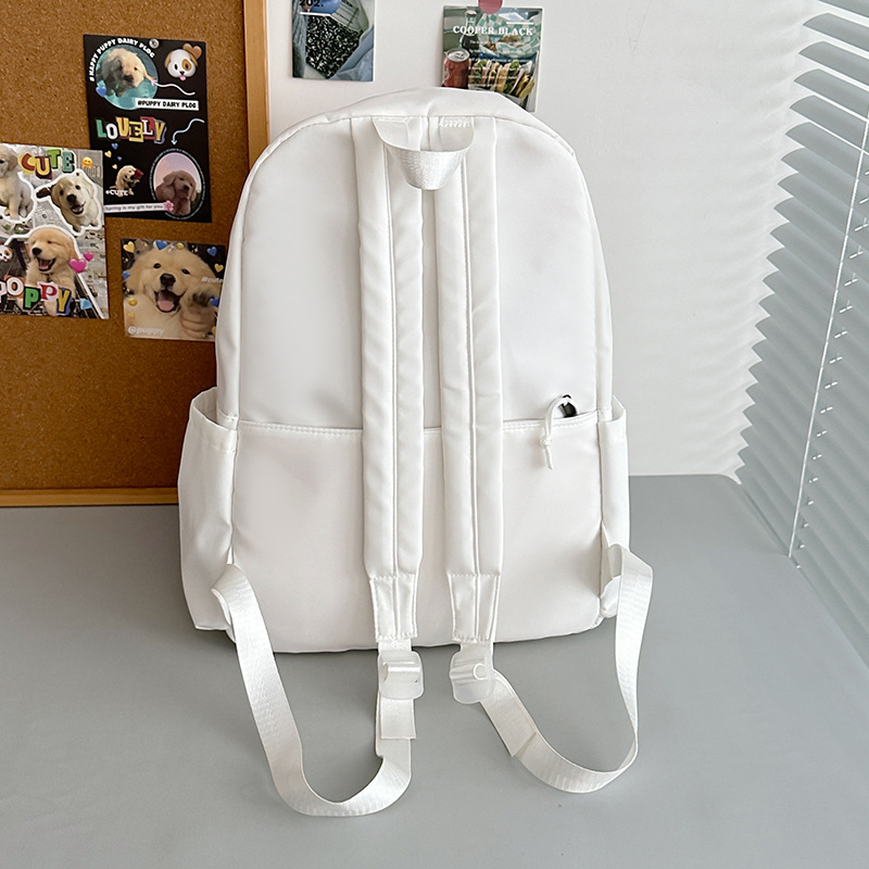 Personalized graffiti schoolbag for girls, Korean style, niche design, ins style, large-capacity backpack, cute and trendy backpack for junior high school students Specification drawing
