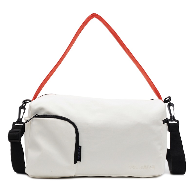 2025 New women's trendy, fashionable, versatile commuter crossbody bag, casual single-shoulder bag, fabric bag, large-capacity casual bag Item Picture