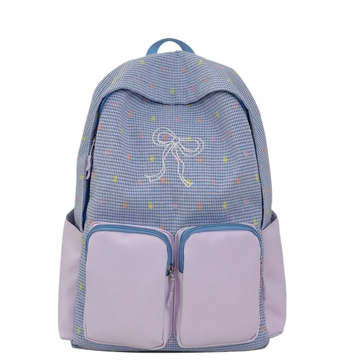 A Japanese-style ins academy style college student schoolbag with a high appearance level, sweet and girlish heart, and a fresh bow tie backpack Item Picture