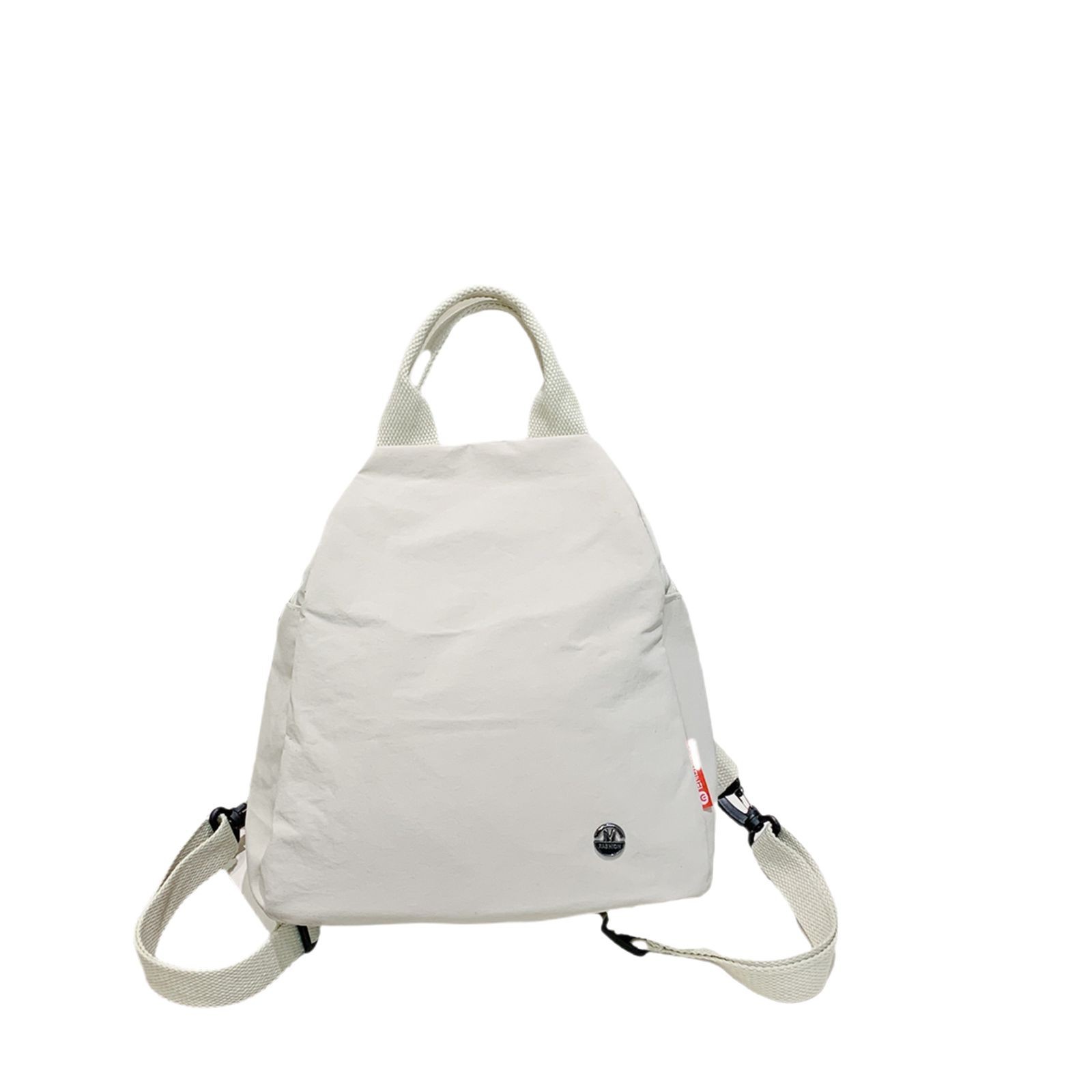 High-end and versatile new fashionable backpack, small bag, women's casual multi-functional hand-held cloth bag, student bag Item Picture