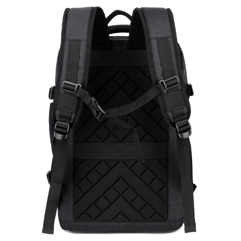Men's large-capacity business and casual backpack, multi-functional computer bag, men's schoolbag, waterproof Specification drawing