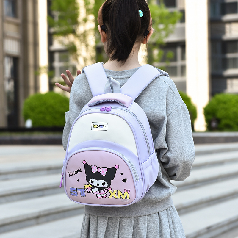 The 2025 new lightweight cartoon-printed kindergarten children's schoolbag is versatile, cute and sweet. It's a casual backpack full figure