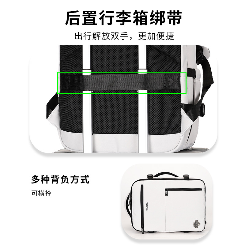 New cross-border business travel backpack for women, large-capacity, lightweight business commuting computer backpack for women Specification drawing