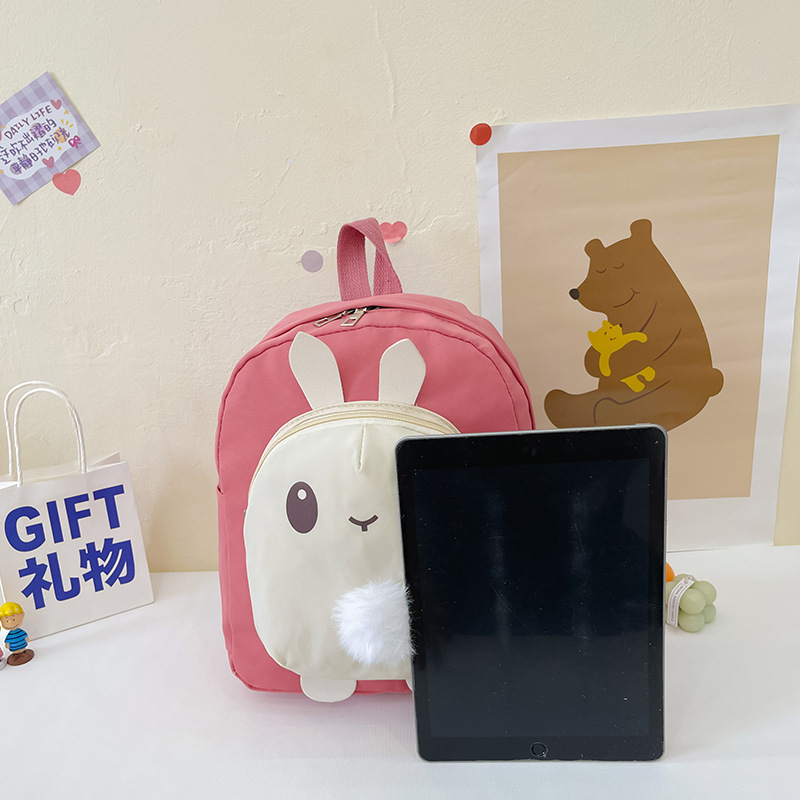 2022 New Big Eye Little Rabbit Backpack, large-capacity travel backpack, Cartoon cute children's schoolbag Specification drawing