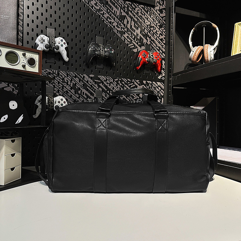 Travel bags, men's large-capacity backpacks, short-distance business trip luggage bags, sports and fitness bags, dry and wet separate hand-held men's bags Specification drawing