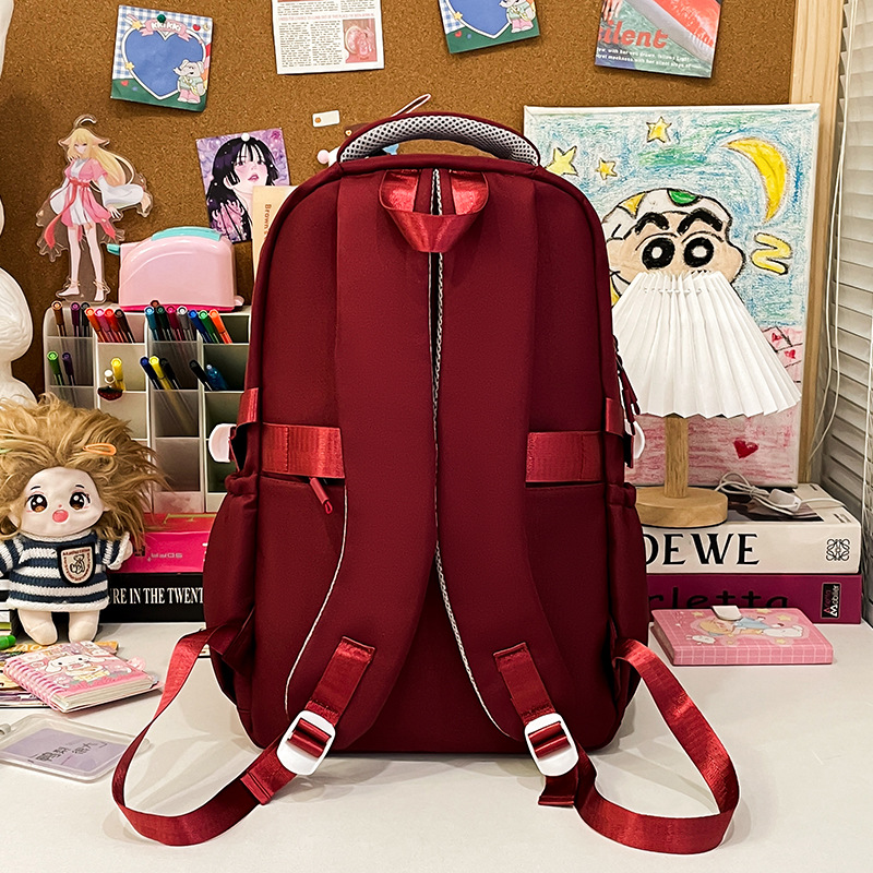 New high-quality schoolbag for junior high school students, a casual and simple backpack with a college style, and a sturdy and durable backpack for primary and secondary school students Specification drawing