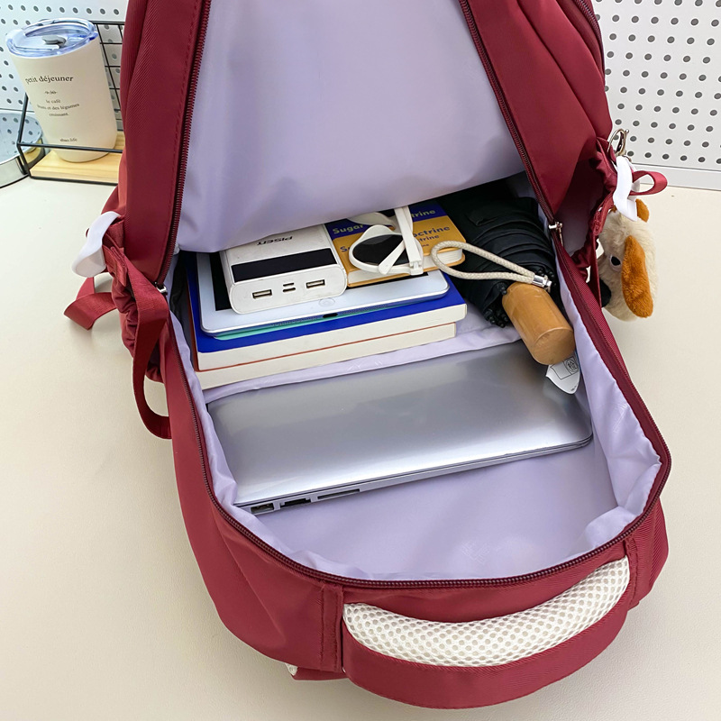 Korean-style ins backpacks for junior high school students with high appearance standards, 4-6 grade backpacks. Japanese-style ins large-capacity backpacks for primary school students Specification drawing