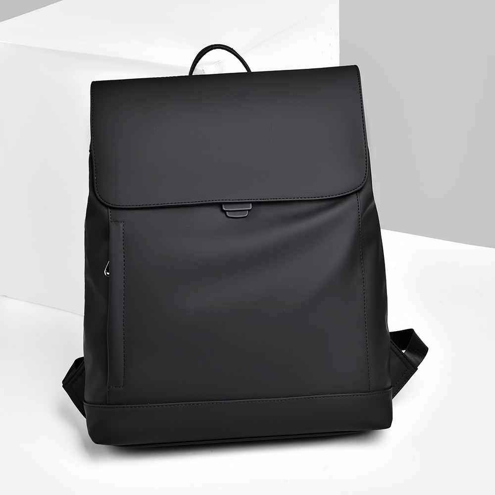 The new men's backpack features a large-capacity, fashionable and casual design with a high-end flip cover, making it convenient for travel full figure