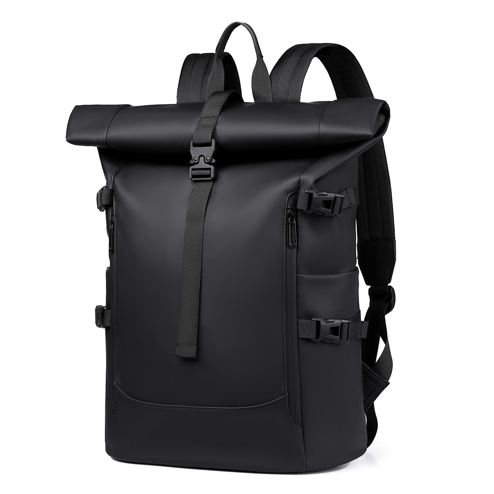 New men's casual backpack, outdoor large-capacity travel backpack, high-end backpack, sports and leisure backpack full figure